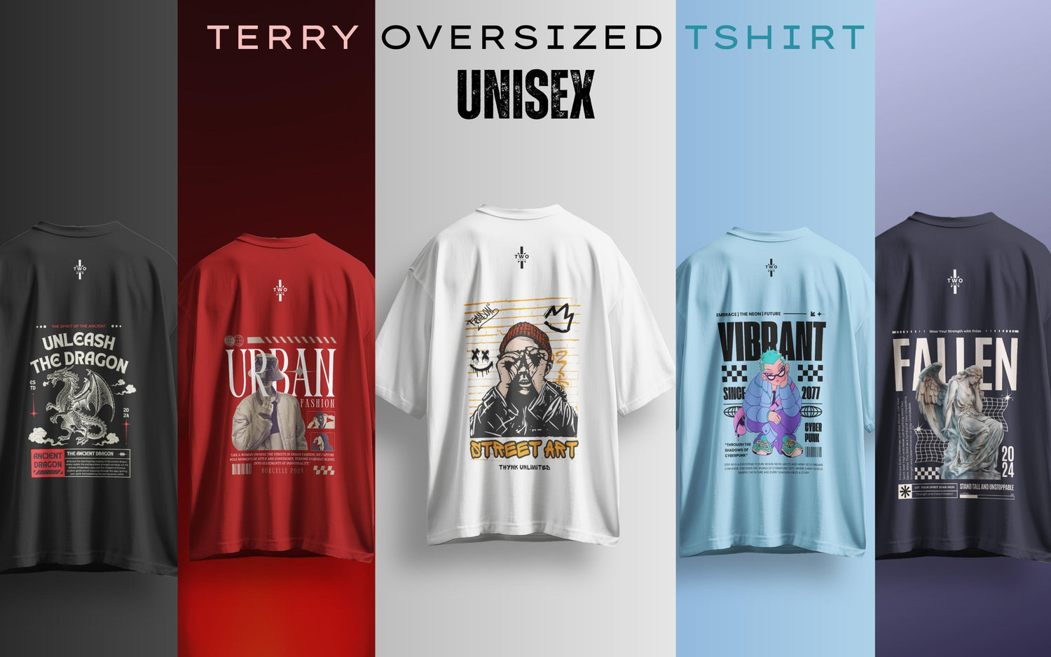 TERRY OVERSIZE UNISEX TSHIRT