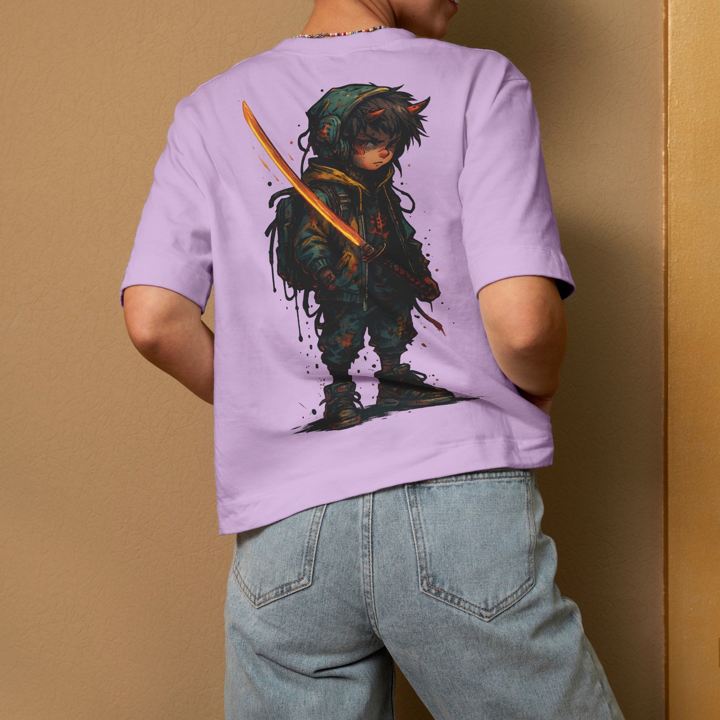 The Silent Uproar Character Oversized Unisex Tees In More Shades