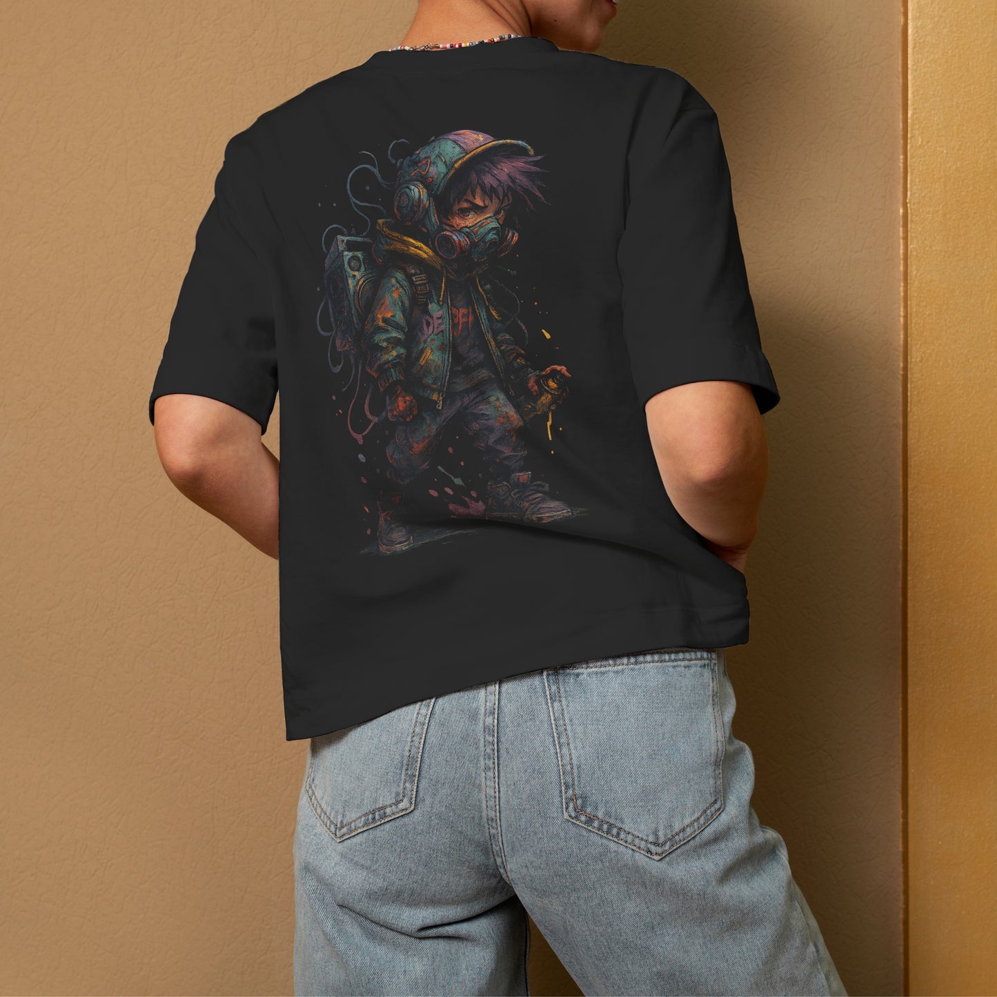 The Silent Uproar Character Oversized Unisex Tees In More Shades