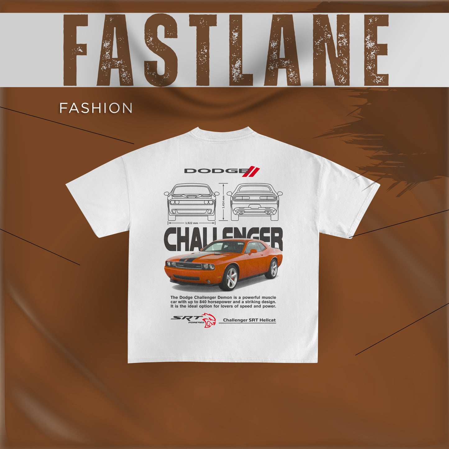 Driven by Style – Car Graphic T-Shirt by Two Tone Trends