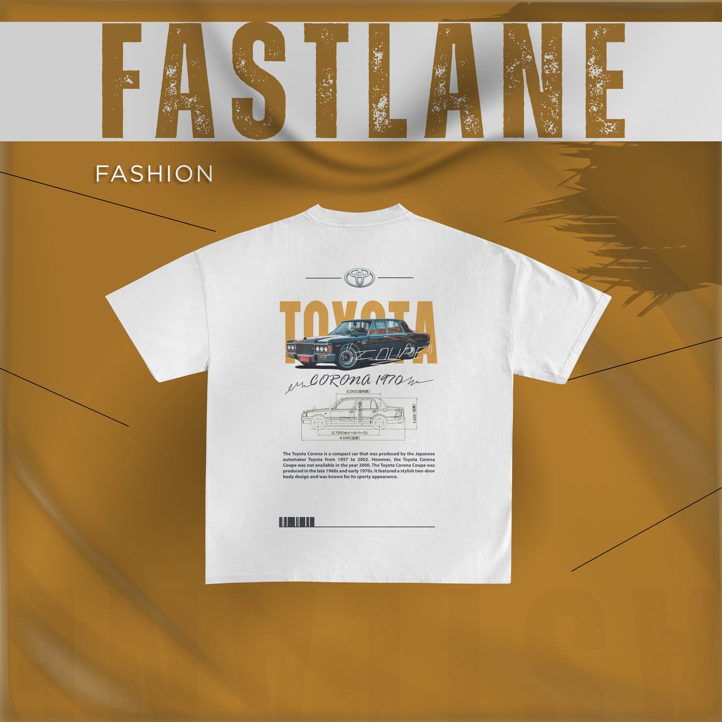 Road Legends Tee – Car Collection Drop | Two Tone Trends
