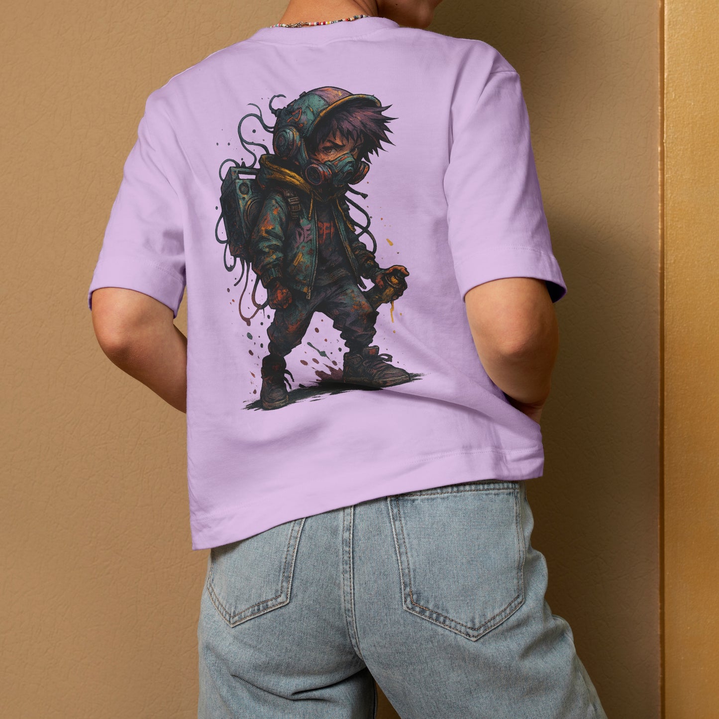 The Silent Uproar Character Oversized Unisex Tees In More Shades