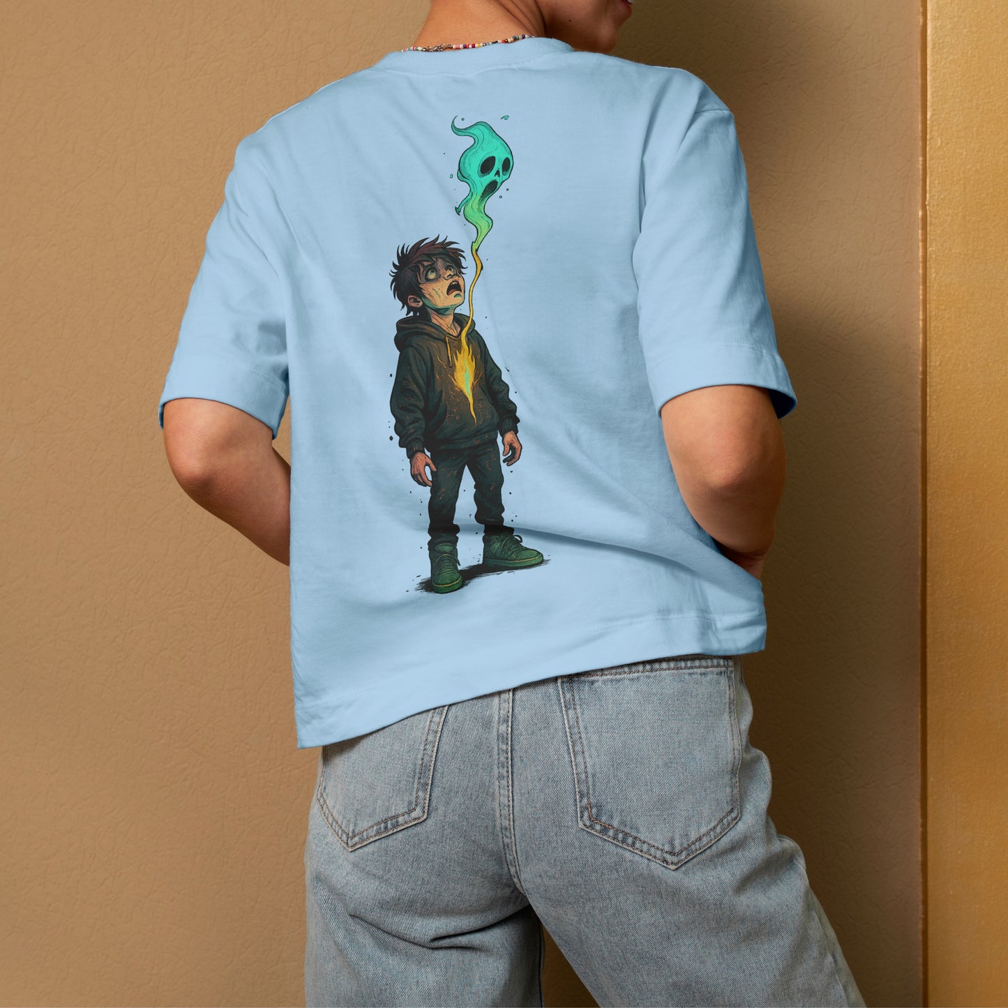 The Silent Uproar Character Oversized Unisex Tees In More Shades