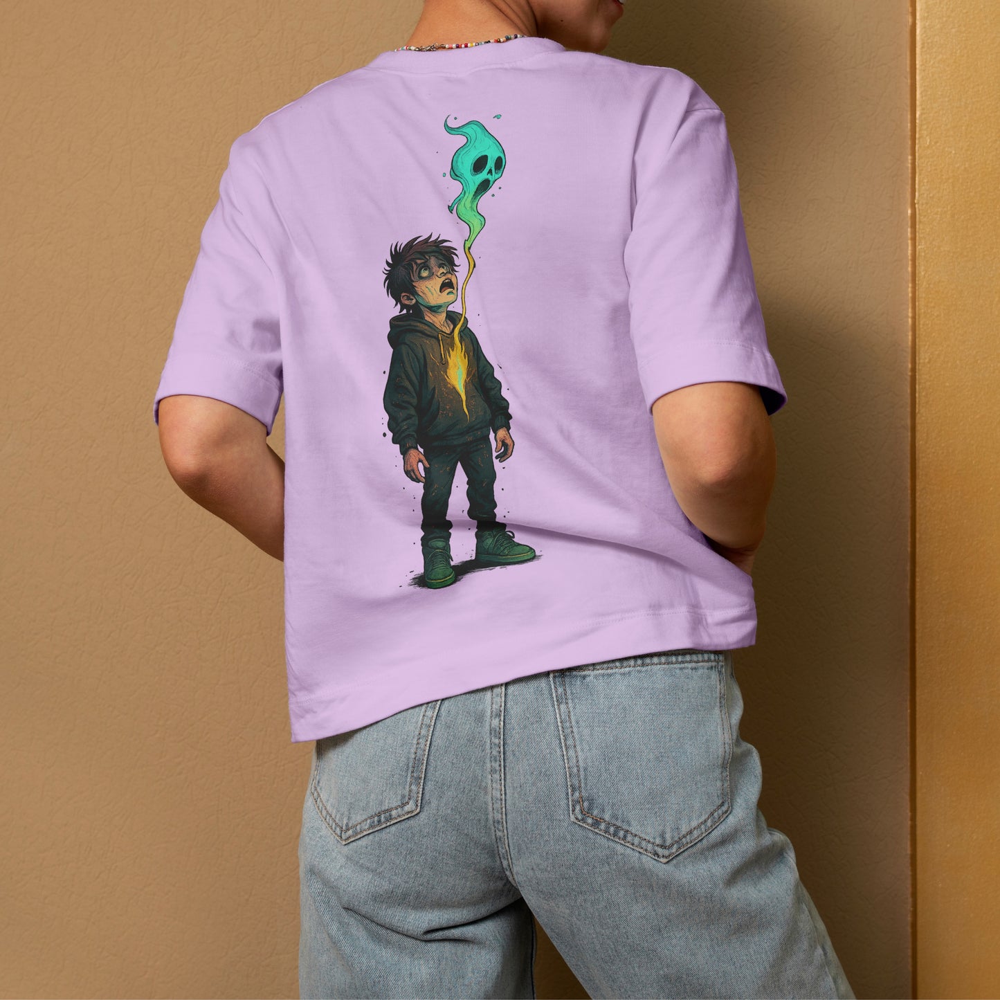 The Silent Uproar Character Oversized Unisex Tees In More Shades