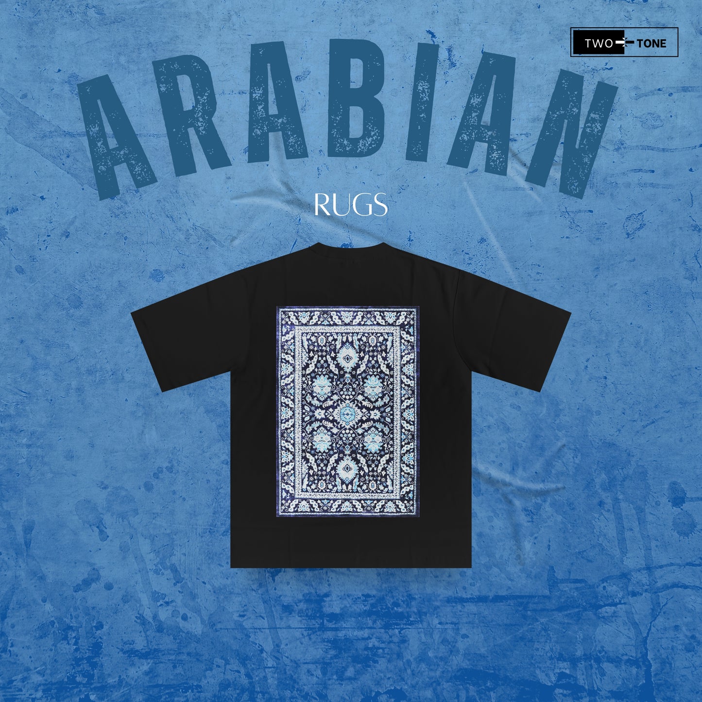 "Desert Dreams – Oversized Rug Print T-shirt